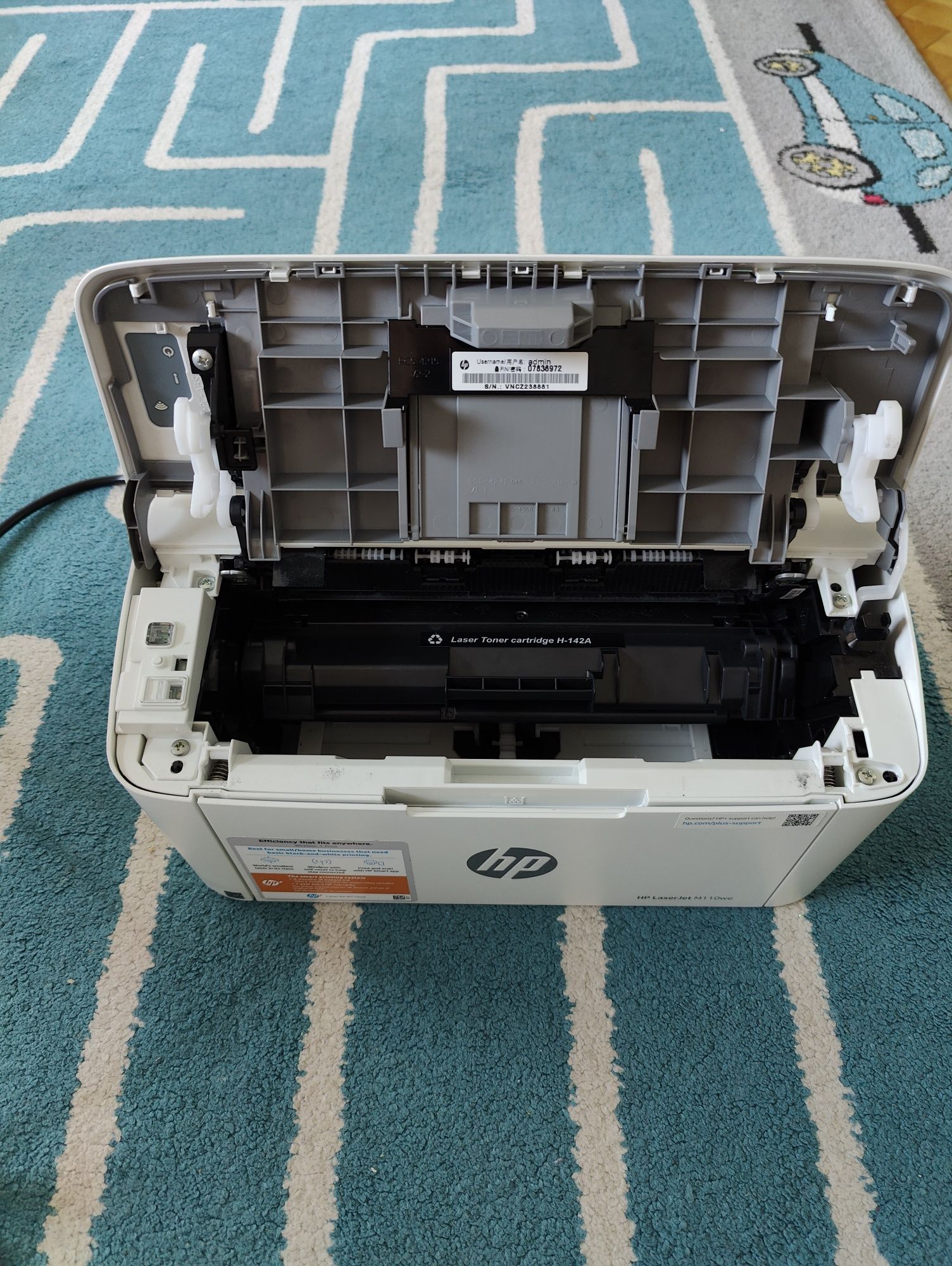Drukarka HP LaserJet M110we WiFi Mono HP+