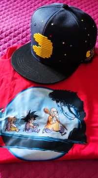 T-shirt Dragon ball + boné Pacman