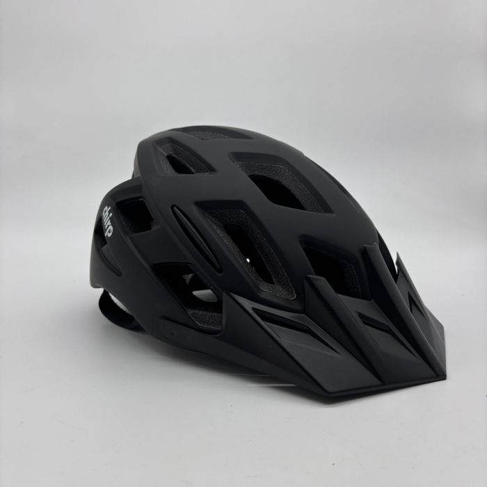 Kask rowerowy z lampką LED Czarny Rozmiar M