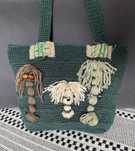Torba plażowa handmade