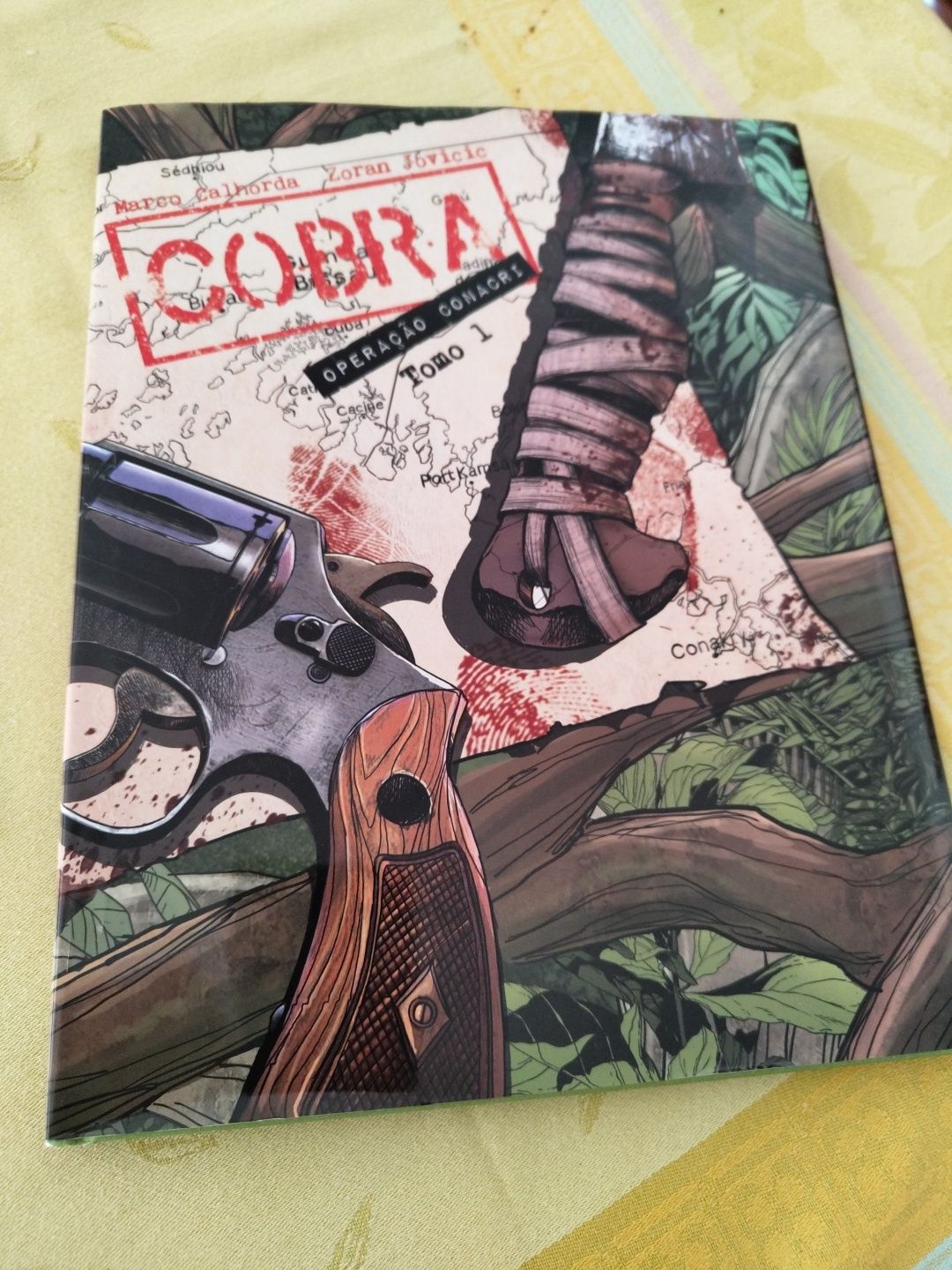 Livro BD Cobra Operação Conacri
