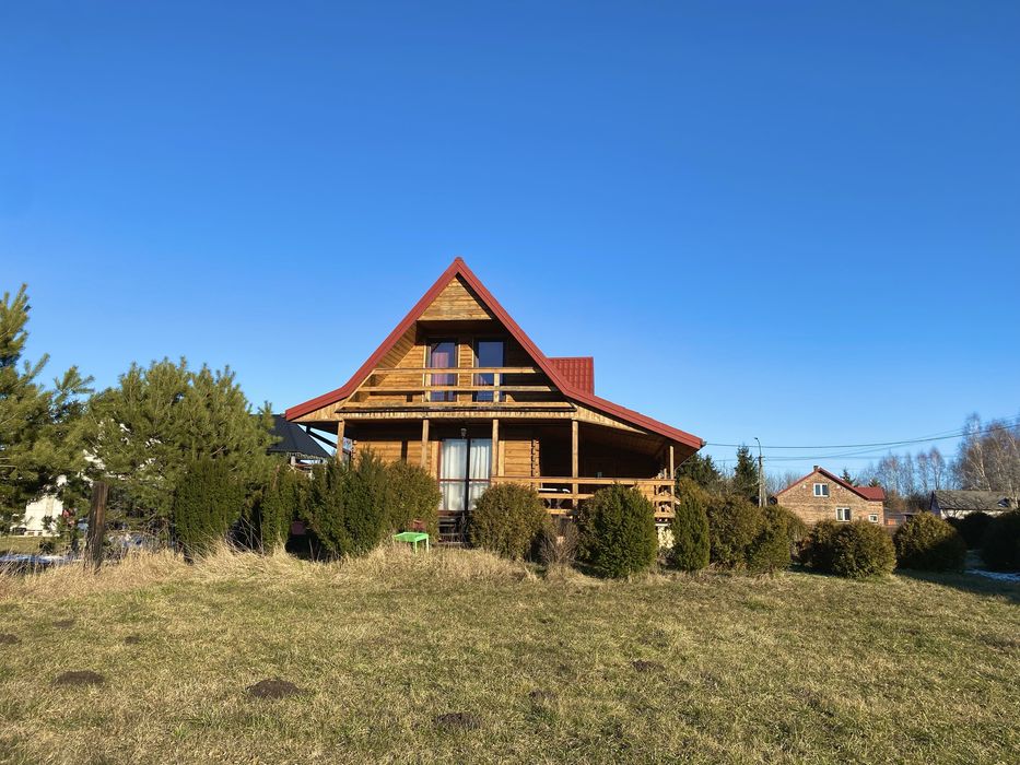 Sprzedam piękną działkę 3520m z domem Łuków