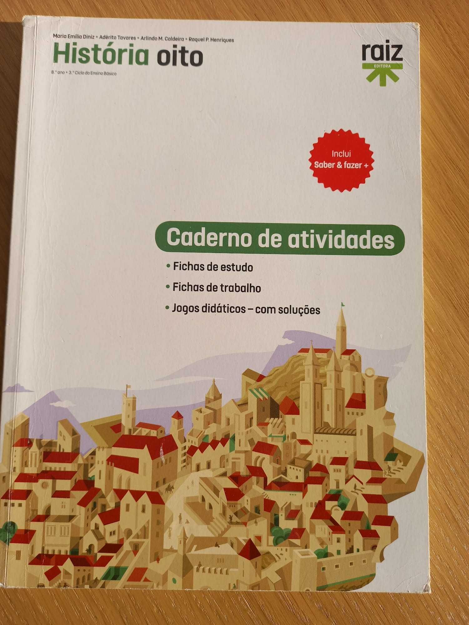 CA Historia 8 - Como Novo - ISBN nas Fotos