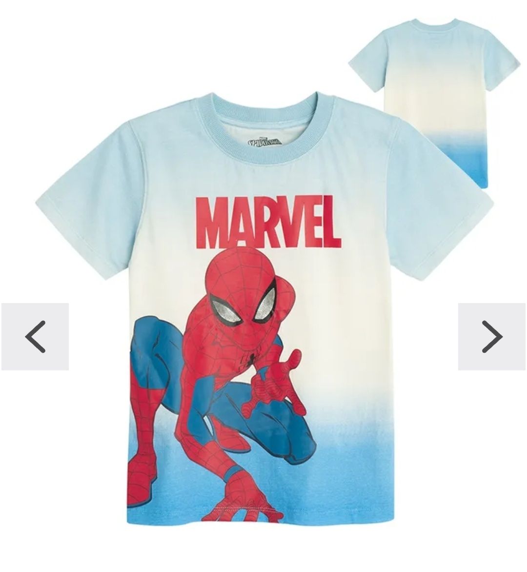 Koszulka chłopięca rozmiar 110 Spider-Man