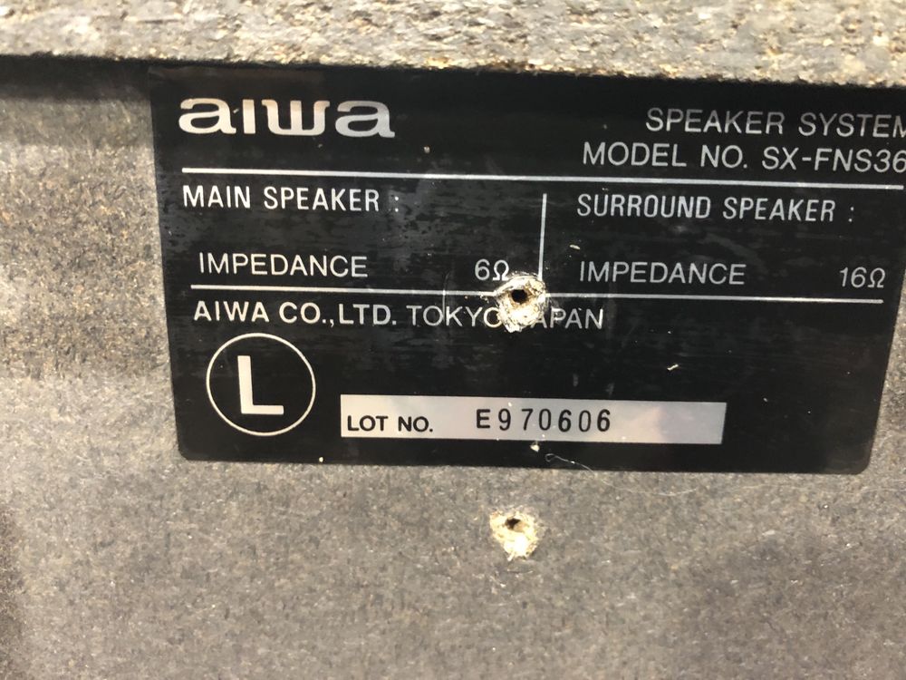 Колонки AIWA made in japan