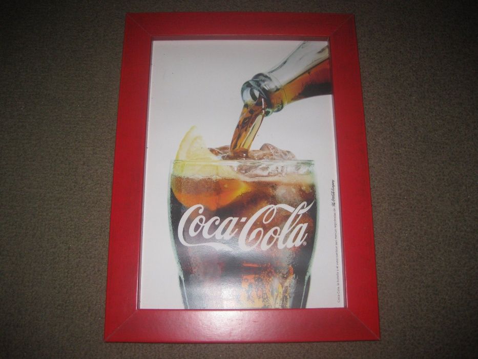 Colecção Completa de 4 Quadros da Coca Cola/Novos!