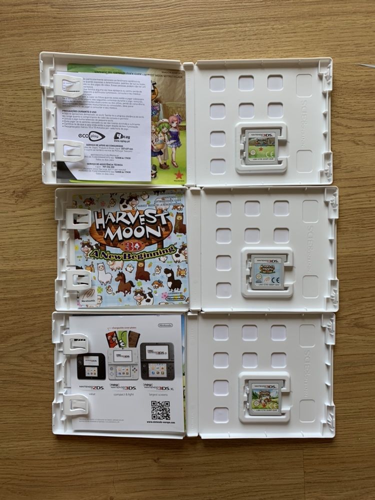 Coleção Harvest Moon Nintendo 3DS e 2DS