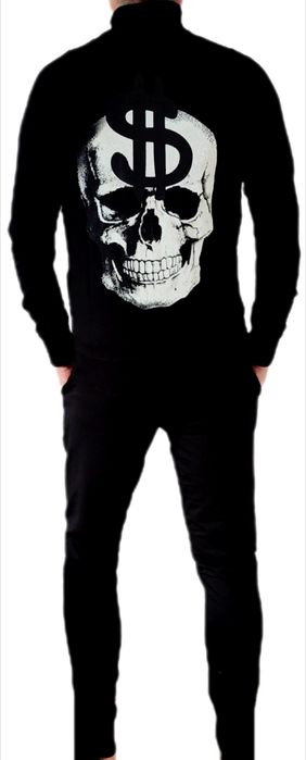 Philip Plein dres w kolorze czarnym r.L,XL,XXL