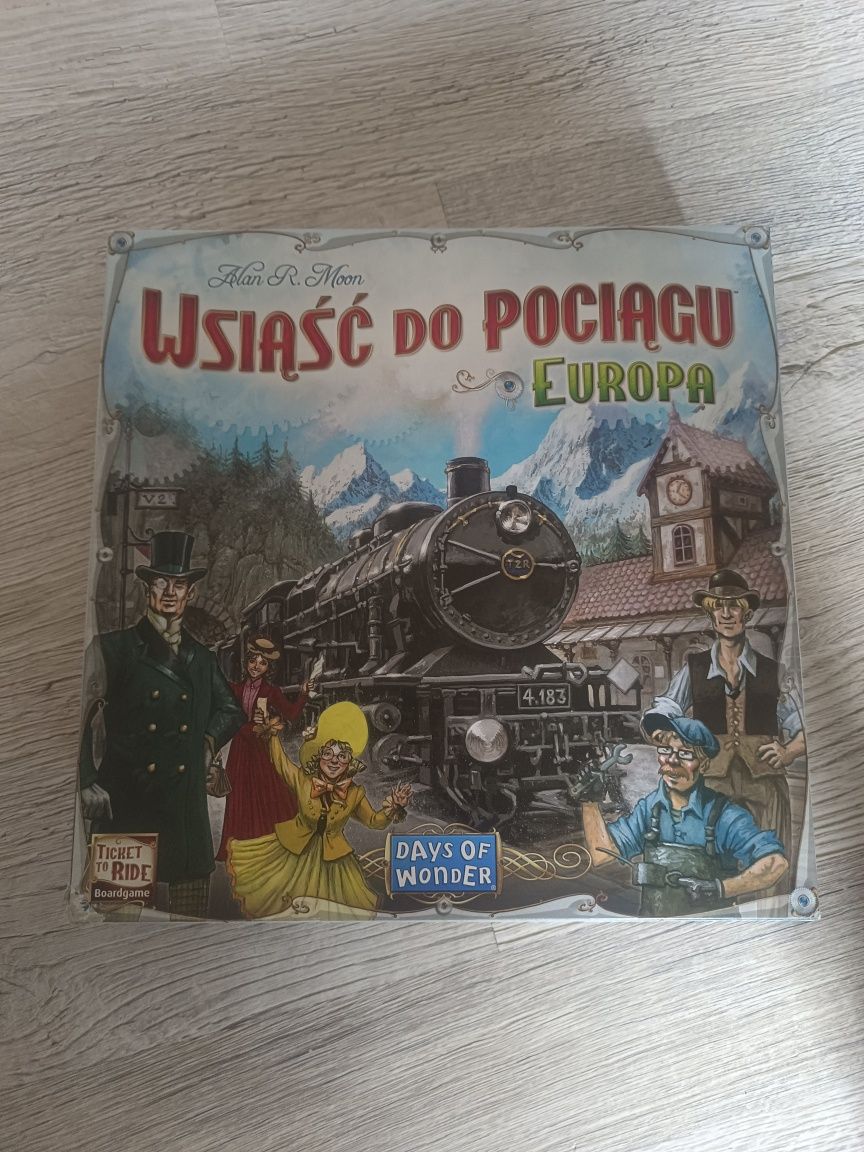 Wsiąść do Pociągu Europa gra planszowa
