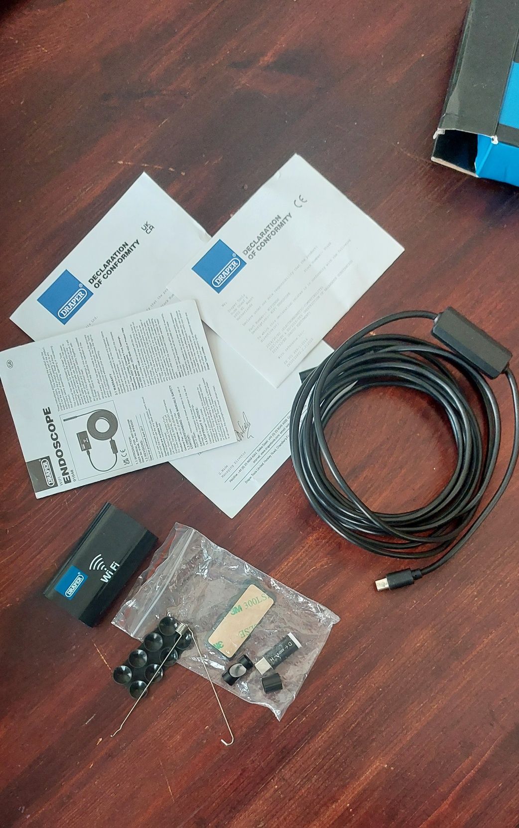 Kamera endoskopowa wifi Draper nowa