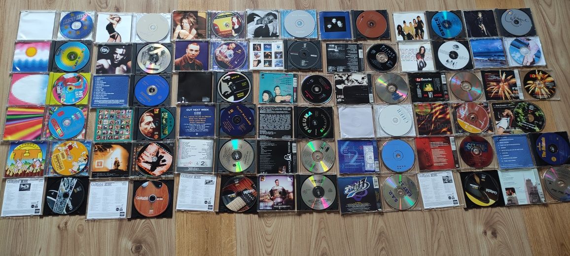 Płyty CD oryginalne 41szt Spice Girls Cher Bee Gees MJ i wielu innych