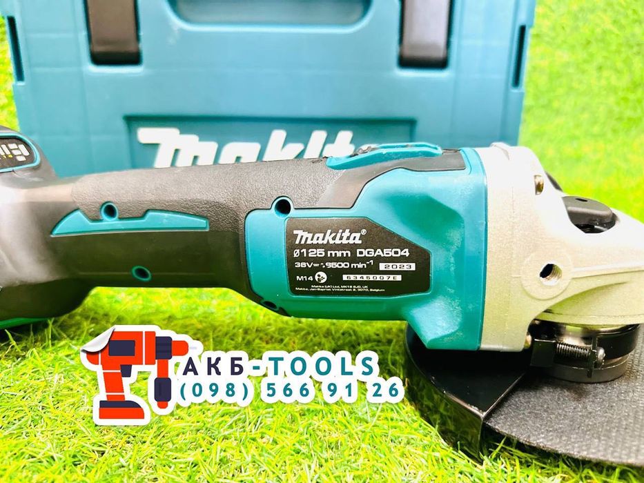 Акумуляторна Болгарка Makita DGA 404  36V-8Ah. Аккумуляторная Балгарка