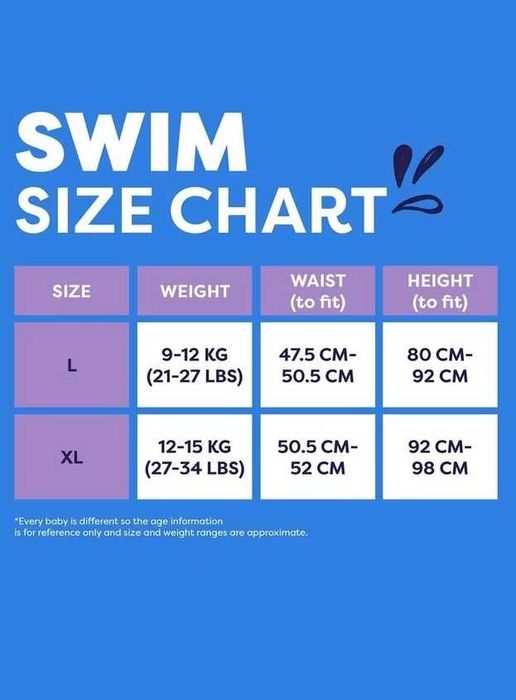 Трусики плавки подгузник для бассейна Bambino Mio  12-15 кг 1-3 года