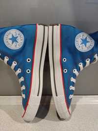 Trampki wyższe niebieskie Converse 38(24cm)