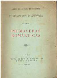 5038
	
Primaveras românticas  - Volume III
Antero de Quental