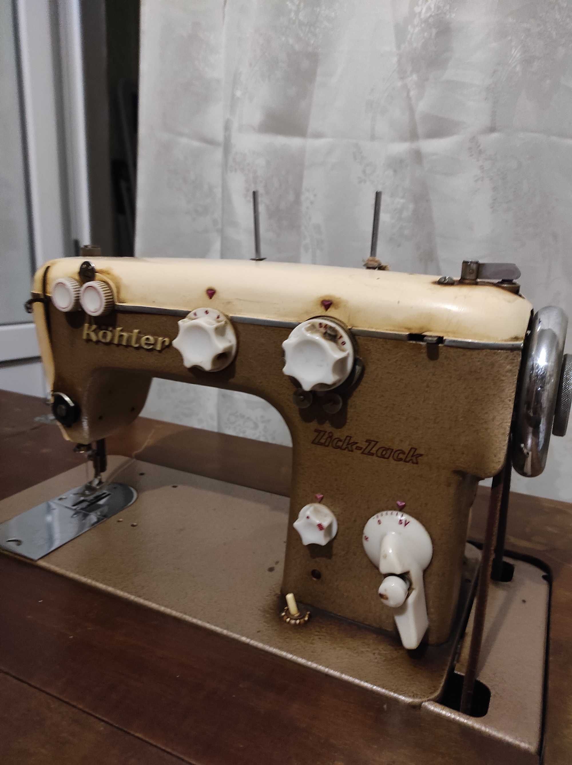 Немецкая ножная швейная машинка