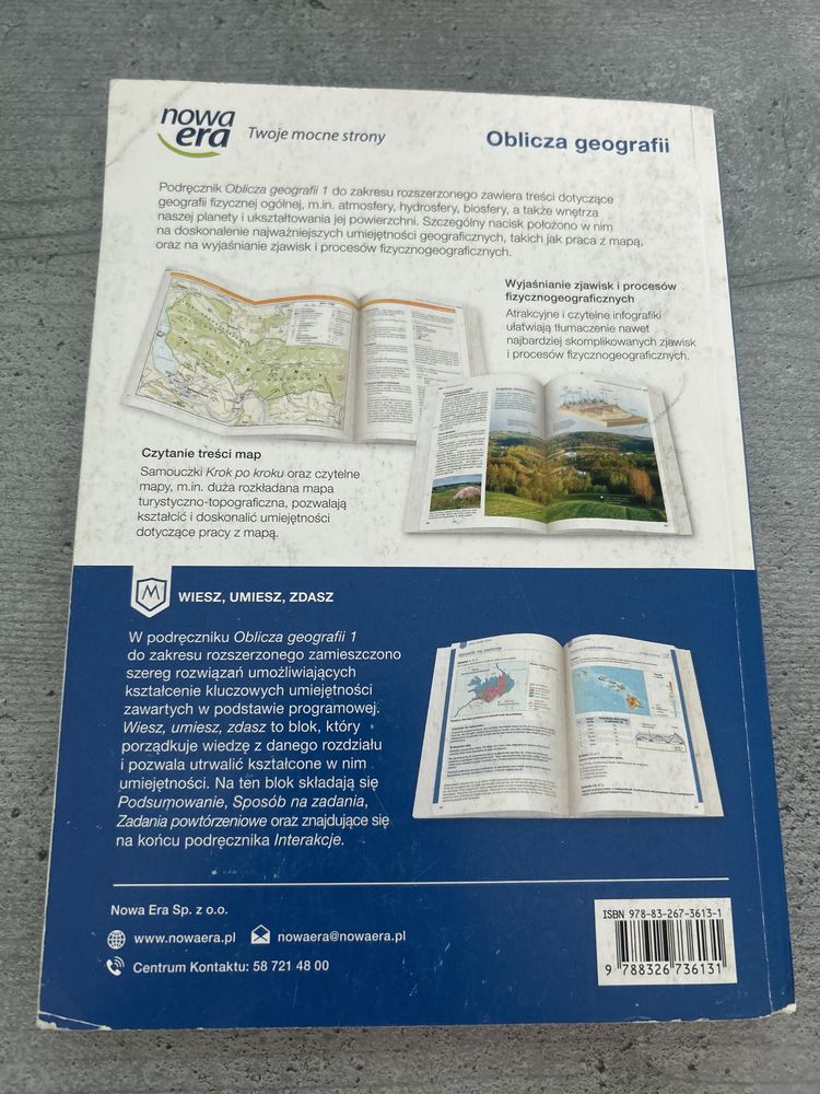 Podręcznik do geografii „Oblicza geografii” klasa 1