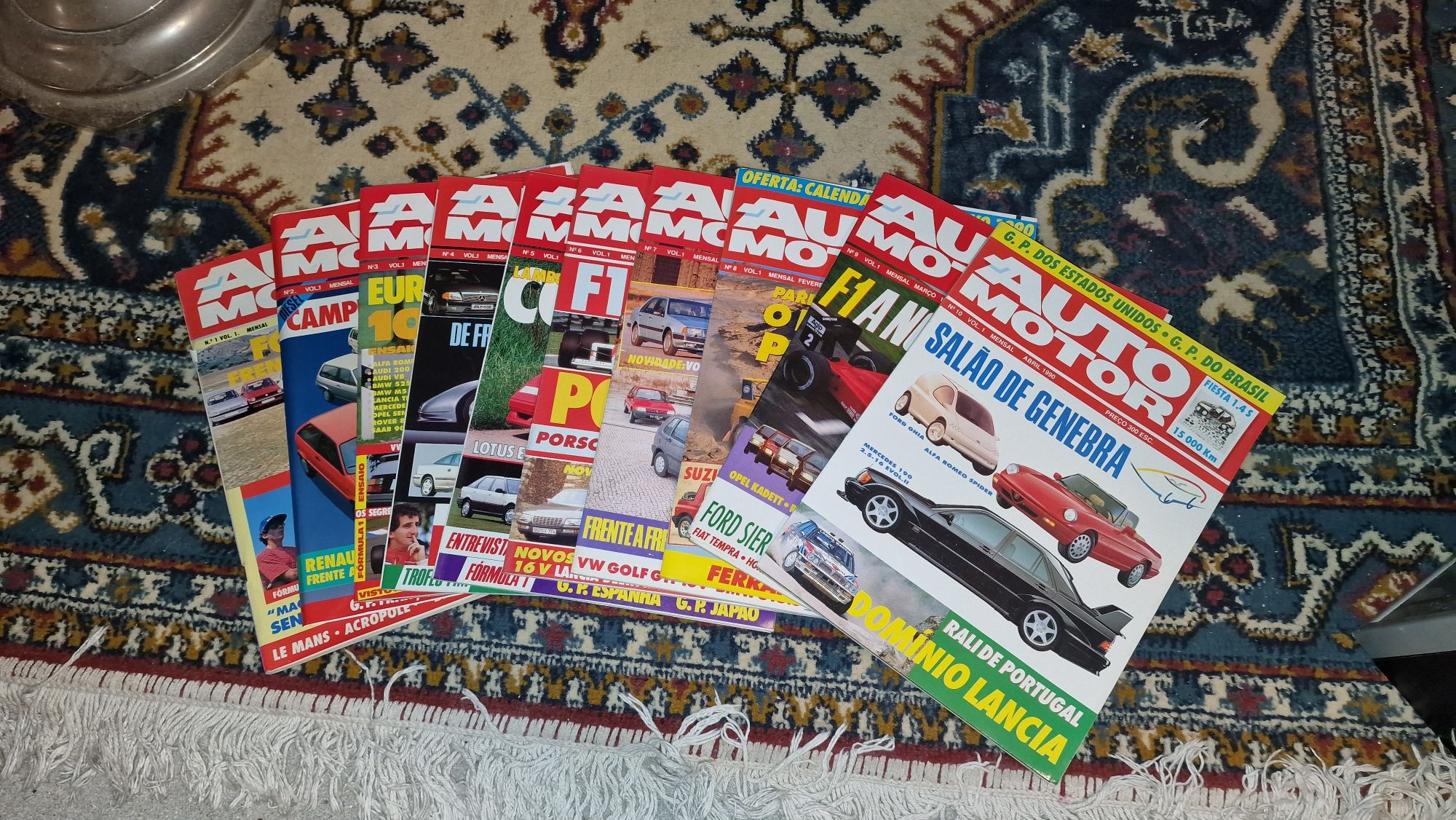 Coleção de revistas Automotor