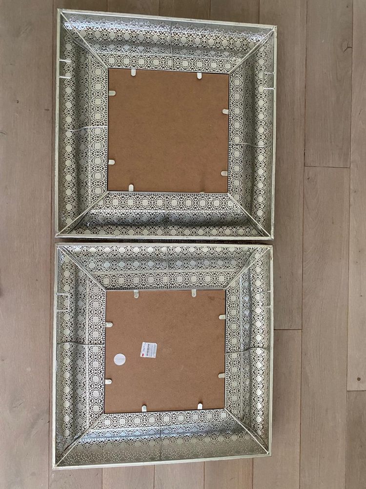 Marokanskie lustra Zara Home 2 sztuki