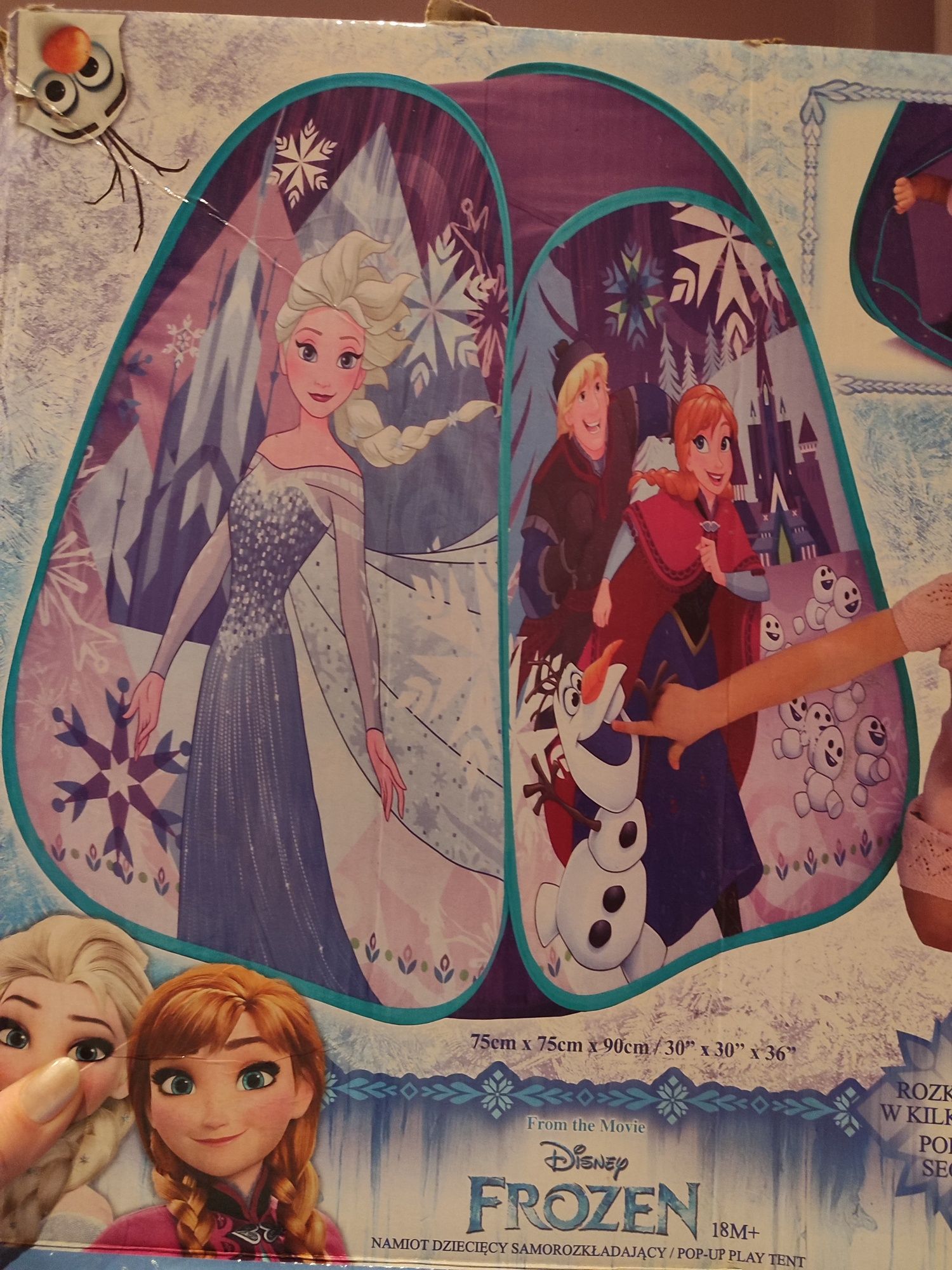 Namiot dla dzieci Frozen Kraina Lodu