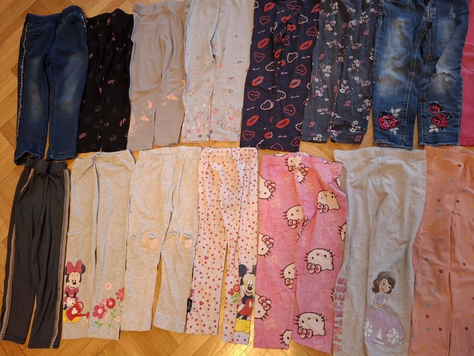 Getry leginsy spodnie jeans dla dziewczynki rozmiar 98/104