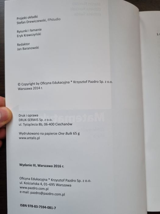 Matematyka. Zbiór zadań do liceów i techników klasa 3