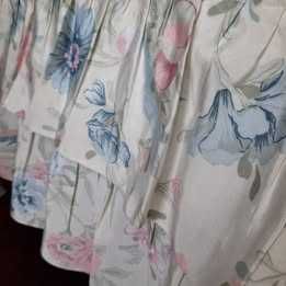 Colcha cama individual com folhos *