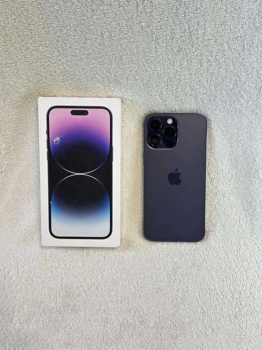 iPhone 14 Pro Max 128 Deep Purple Neverlock. 2 Сим (физ+есим) Акб 89%