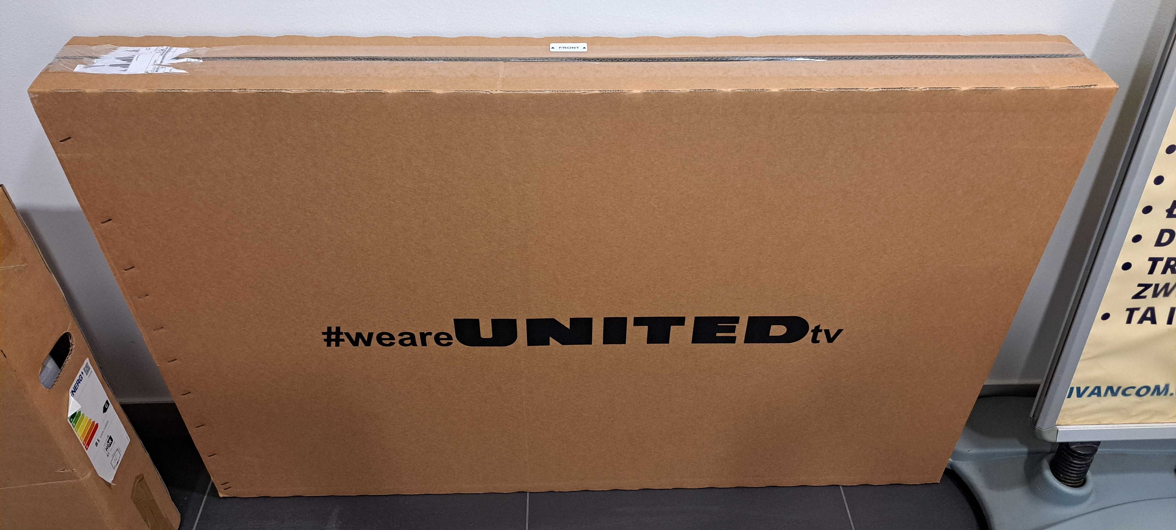 TV LED United LED55DU58 55 "4K UHD Black HDR DVB-T2 HEVC