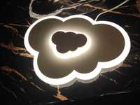 Lampa sufitowa LED Chmury, 26 W 50 cm
Białe chmury sufitowe LED FANLG