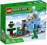 LEGO Minecraft 21243 Ośnieżone szczyty creeper lodowa jaskinia domek Z