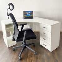 РАСПРОДАЖА офисной мебели столы угловые с тумбой письменные loft