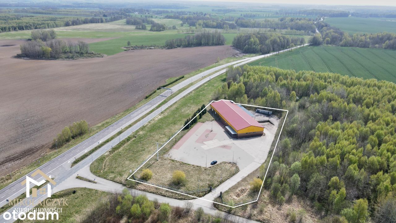 Hala/Magazyn/Plac przejście graniczne Bezledy