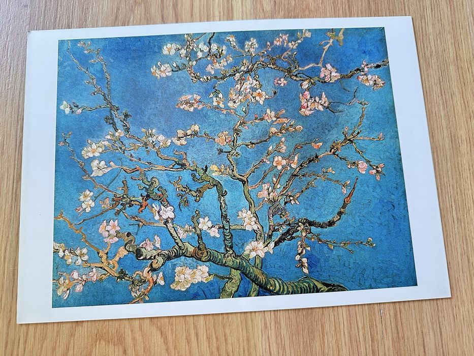 Gravura Amendoeiras em Flor