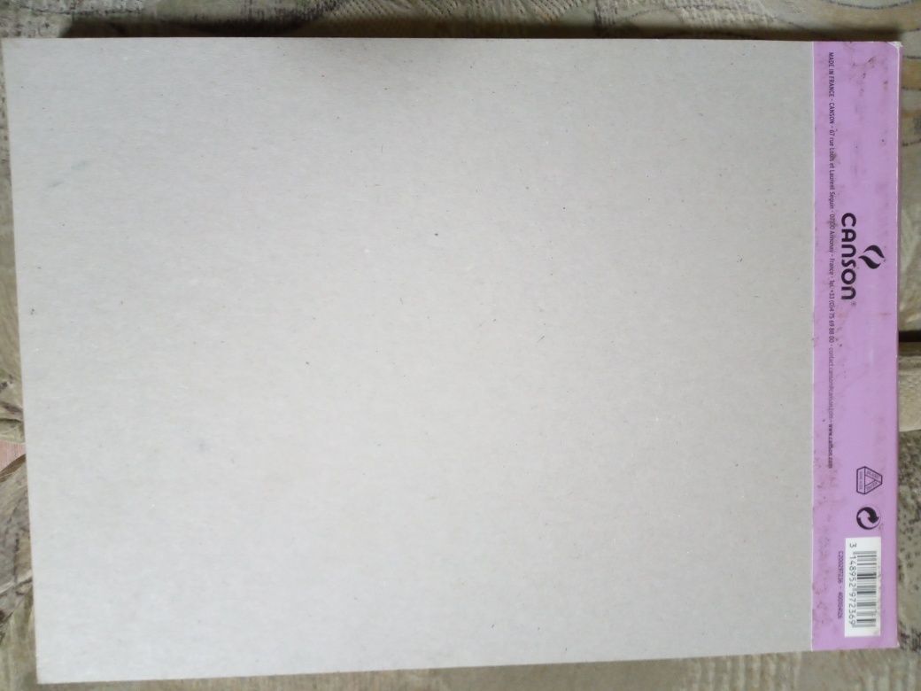 Блок бумаги для маркеров XL 90 листов, 70 g, A4, Canson