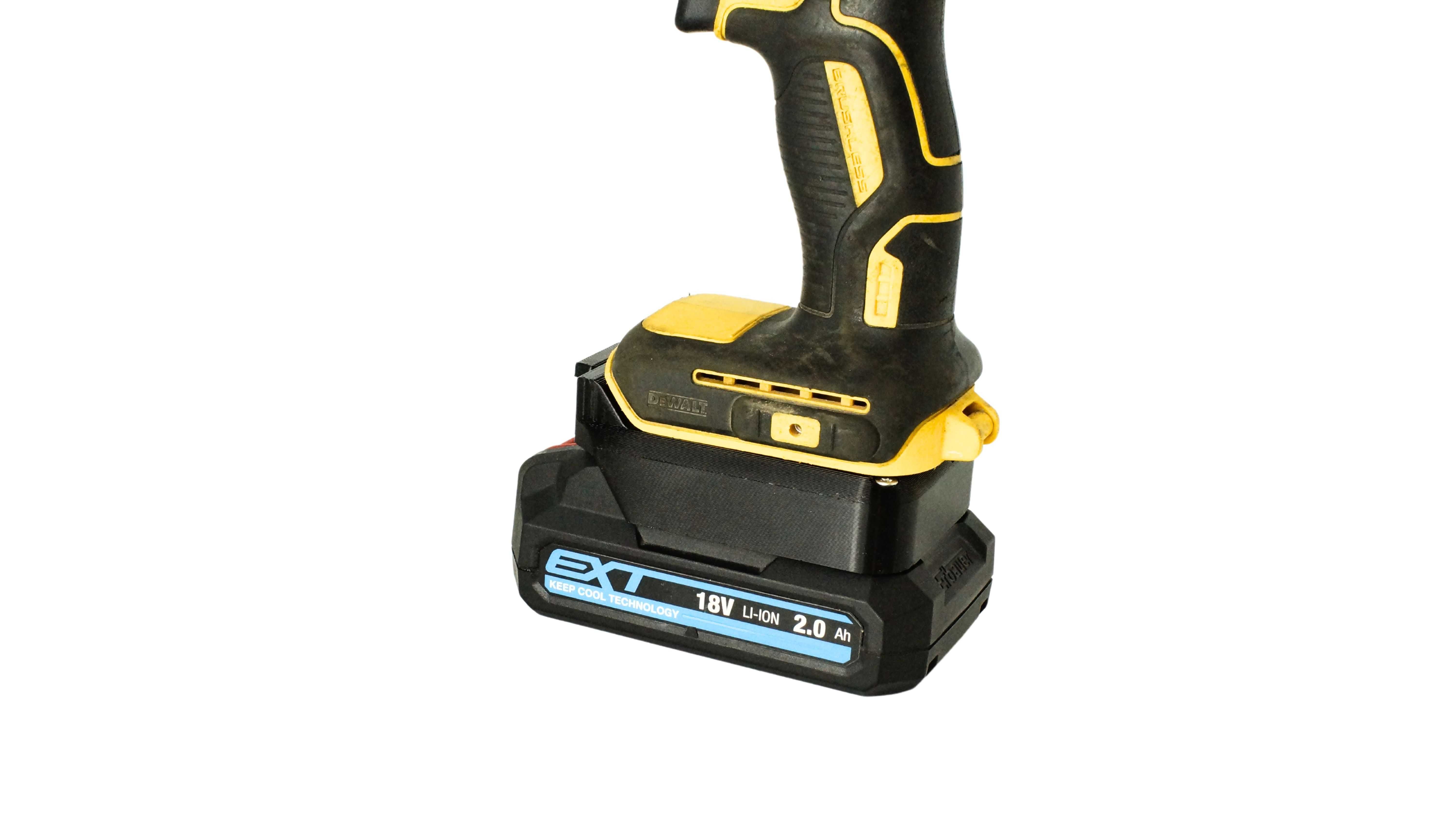 Adapter baterii Erbauer EXT 18V do narzędzi DeWalt XR 18 V