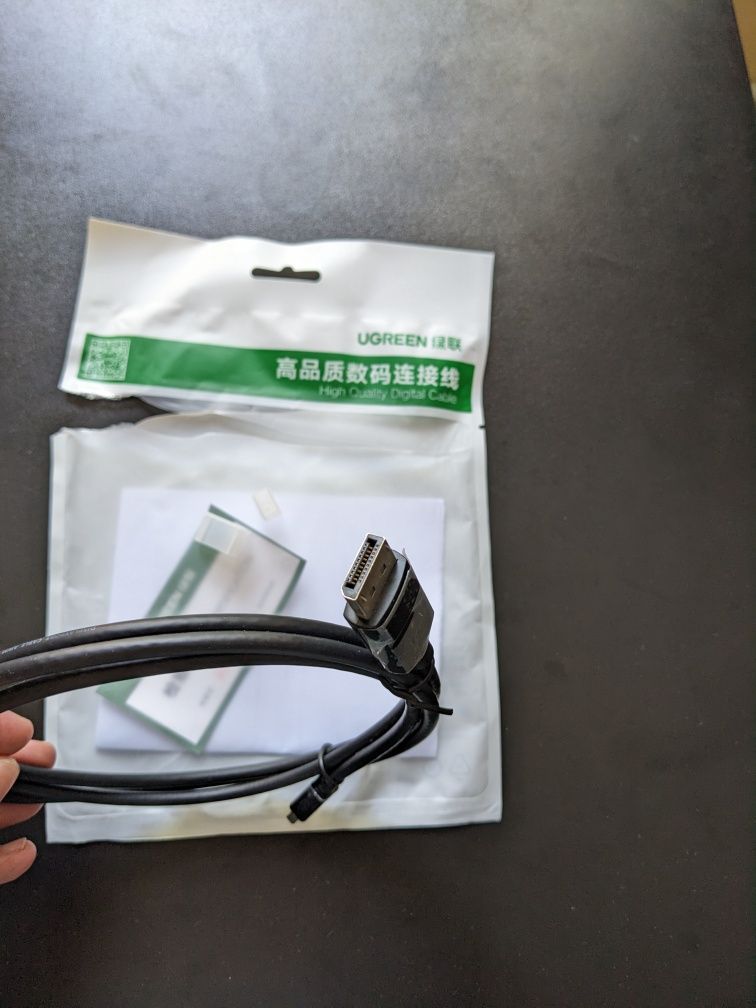 Кабель Ugreen mini Displayport - Displayport