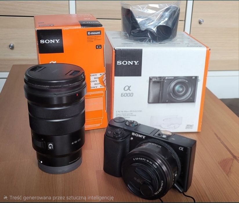 Sony Alpha a6000 zestaw
