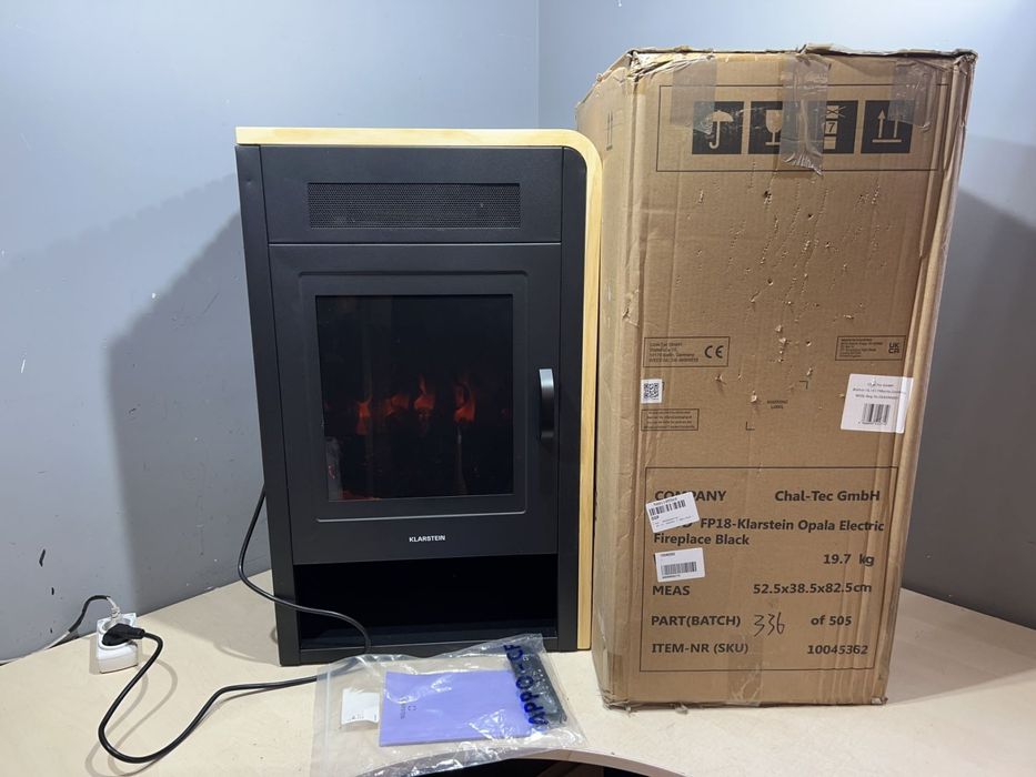 Немецкий Электрокамин Klarstein 2000w, электрический камин срочно