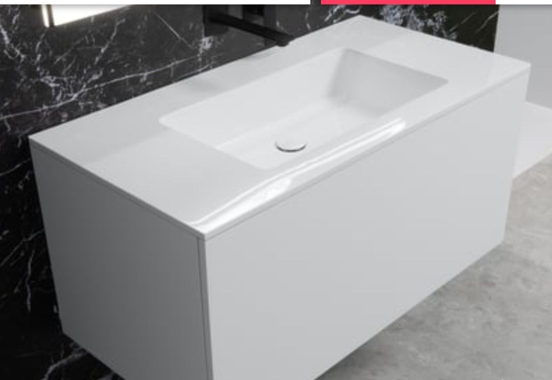 Nowa umywalka 100 cm z blatem