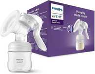 Philips AVENT SCF430/01, 125 ml, Ręczny laktator, Przezroczysty