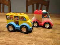 LEGO Duplo moja pierwsza wyścigówa