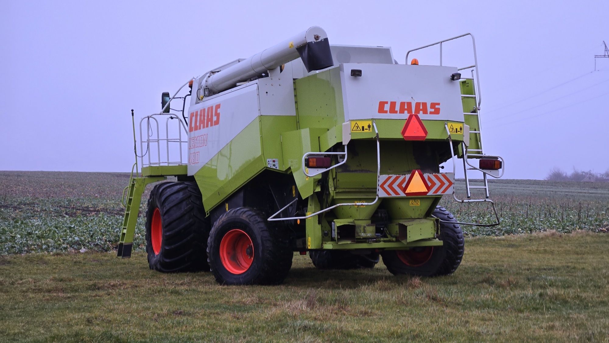Комбайн class lexion 480 клас лексикон свіжопривезений