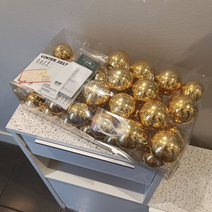 Bolas de decoração de natal