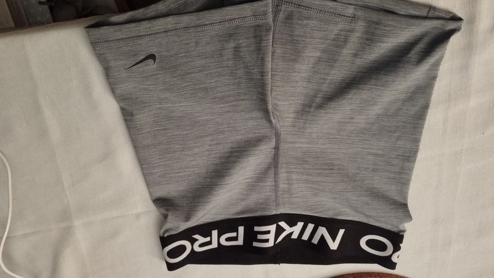 Calções Nike Pro S cinzentos