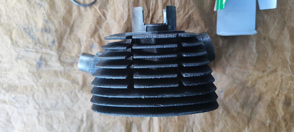 Cylinder WSK 125 oryginalny po szlifie tłok DELUX po szlifie ZMD