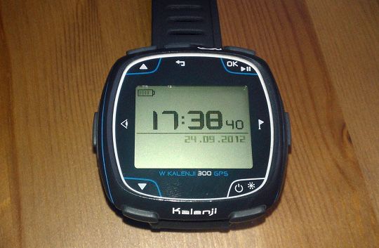 Zegarek biegowy Kalenji GPS 300W