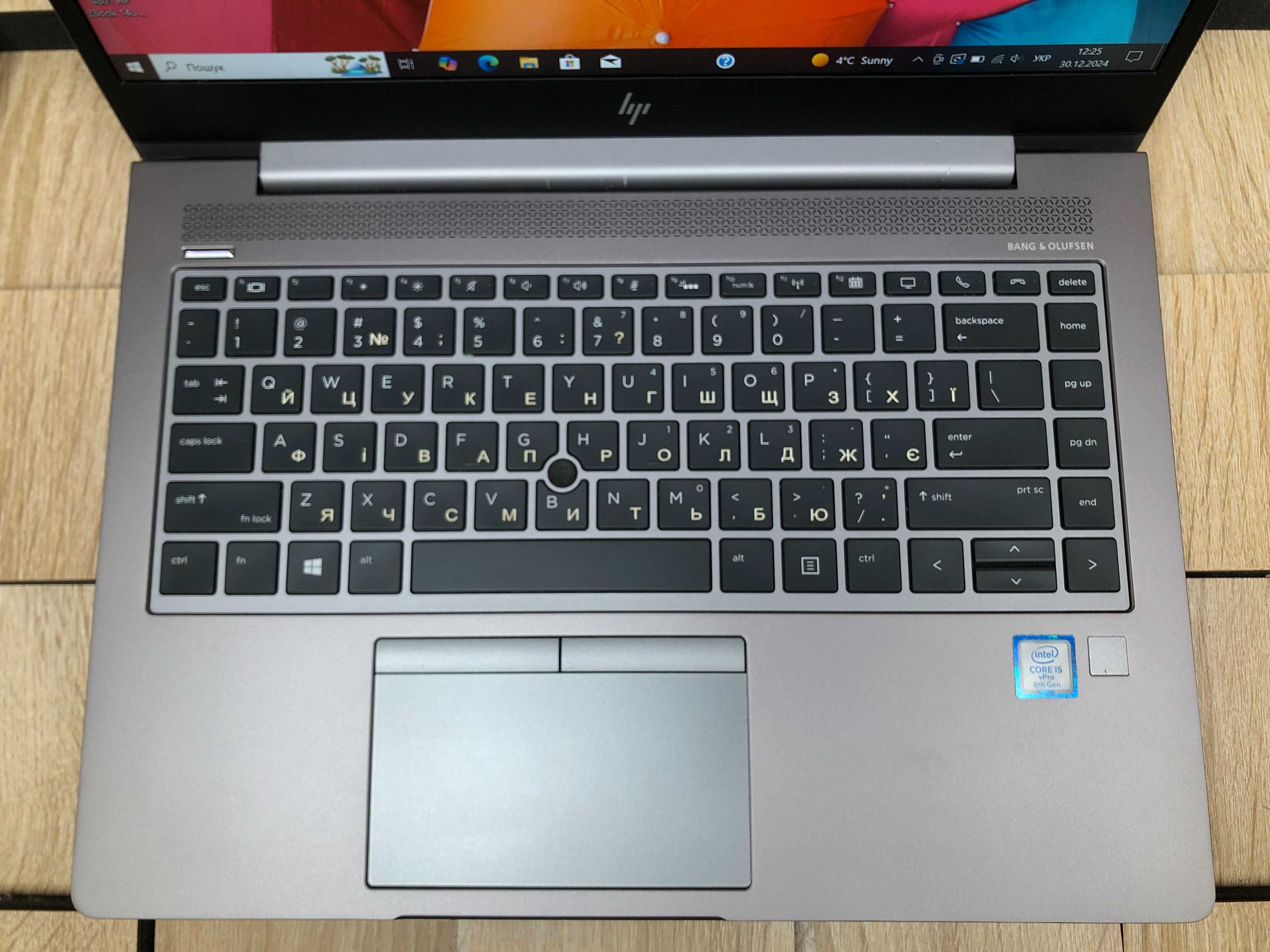 №4801 Ноутбук HP ZBook 14 G5 14" FHD IPS/i5-8350U/8Gb/SSD256Gb