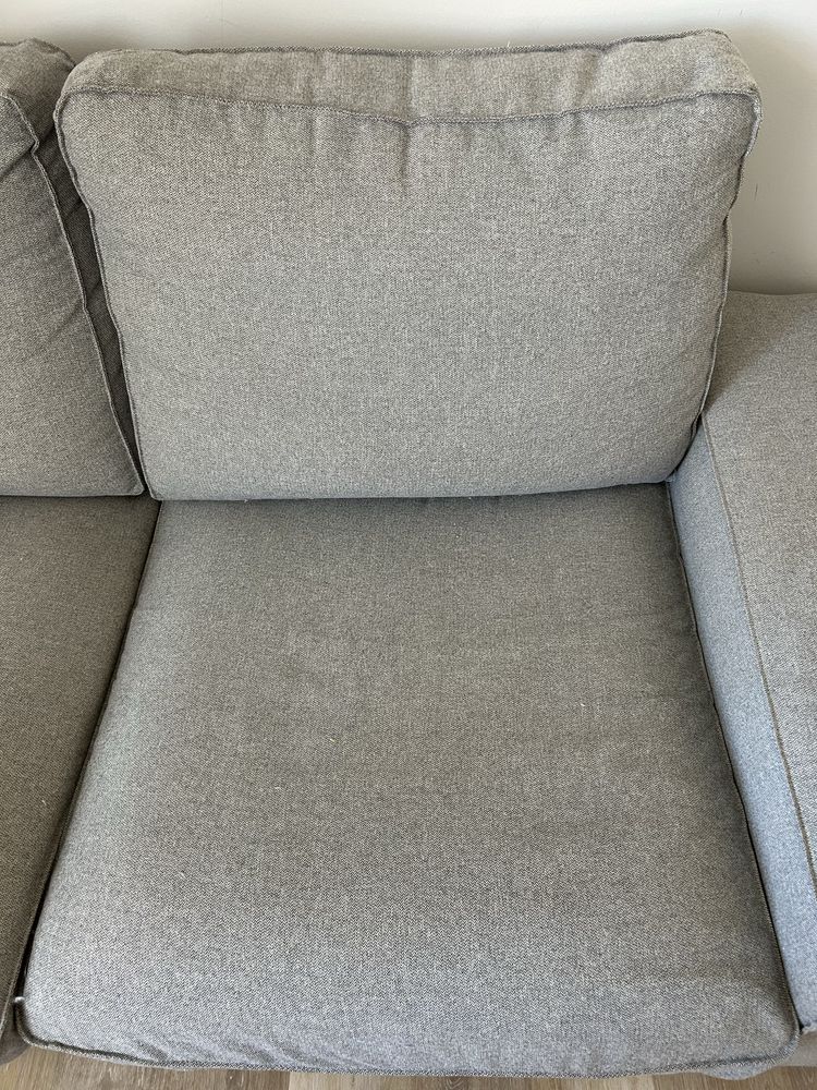 Sofa 2 lugares ikea cinzento