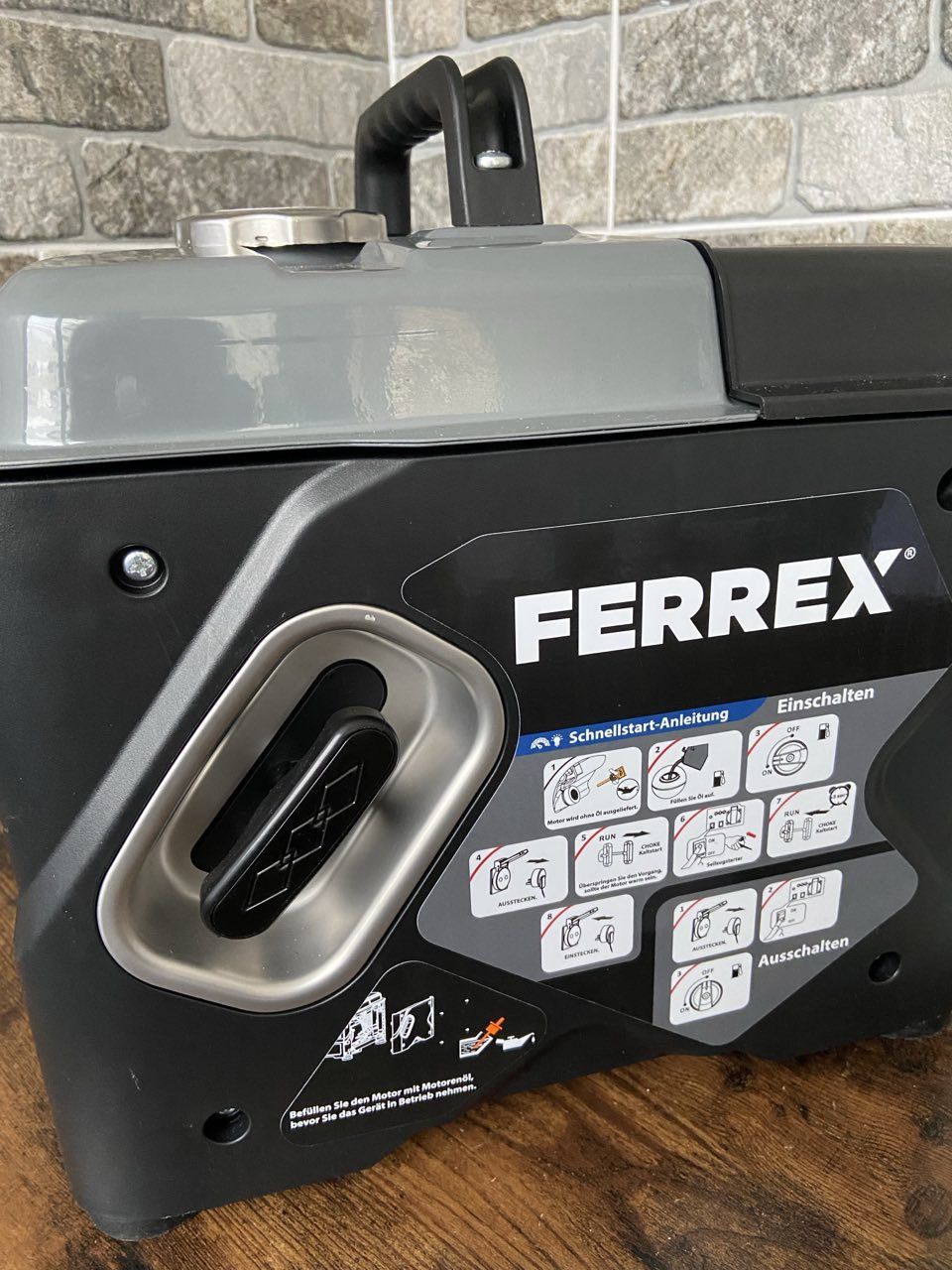 Генератор інверторний, Ferrex, Parkside, 1.2кв. Німеччина